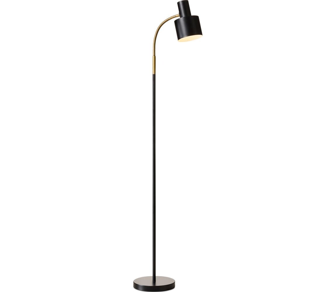 Halo Design 746866 - Stojací lampa VOGUE 1xE27/40W/230V černá/mosaz 746866