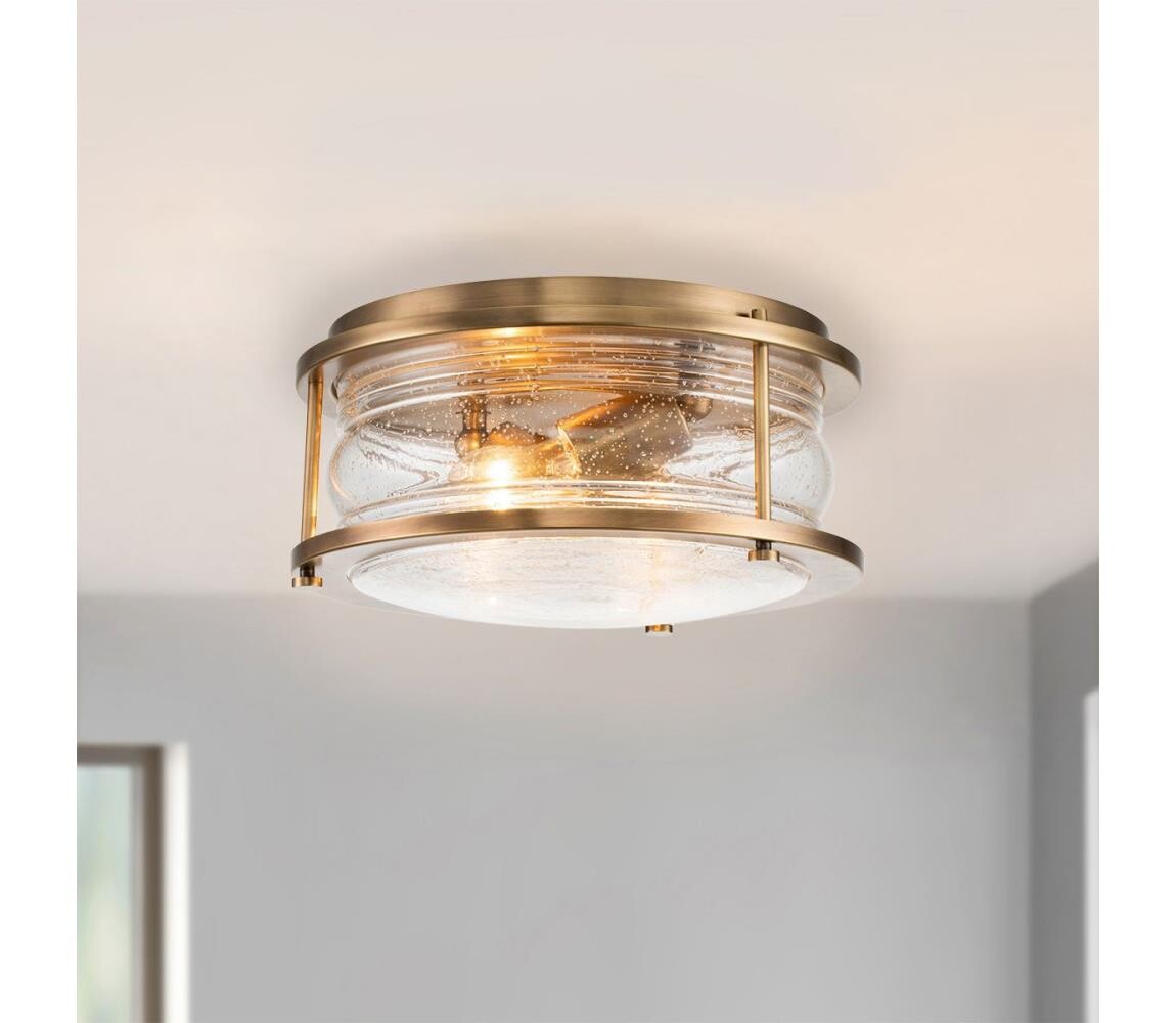 Elstead Quintiesse QN-ASHLANDBAY-F-NBR-BATH-Kou. st svítidlo ASHLAND 2xE27/60W/230V IP44 QN-ASHLANDBAY-F-NBR-BATH