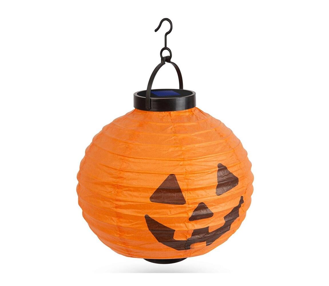 LED Solární dekorace HALLOWEEN LED/150 mAh IP44 dýně gl-58121