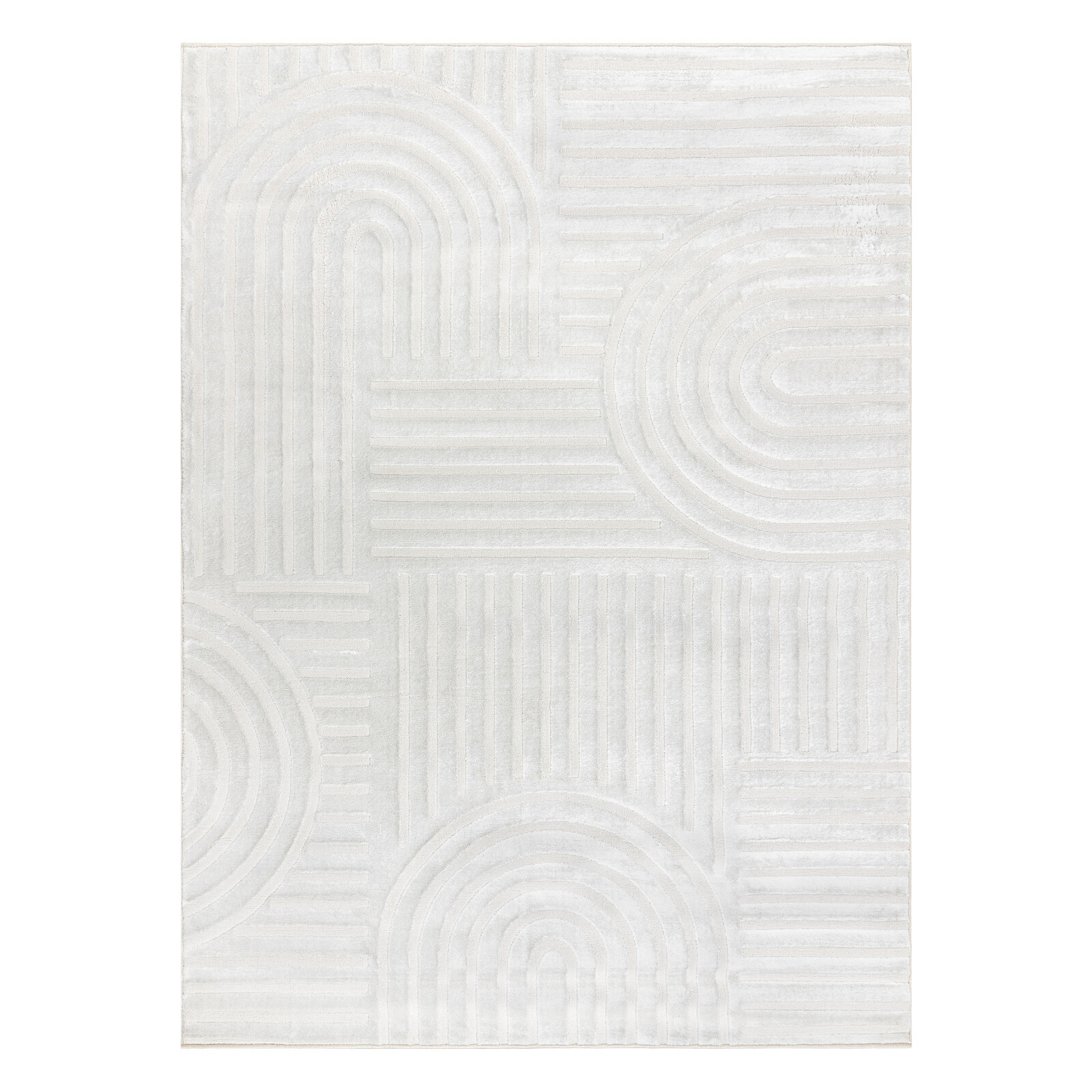 Kusový koberec Balance 1918 cream, 80x150, bílá, ložnice, Dywany Łuszczów