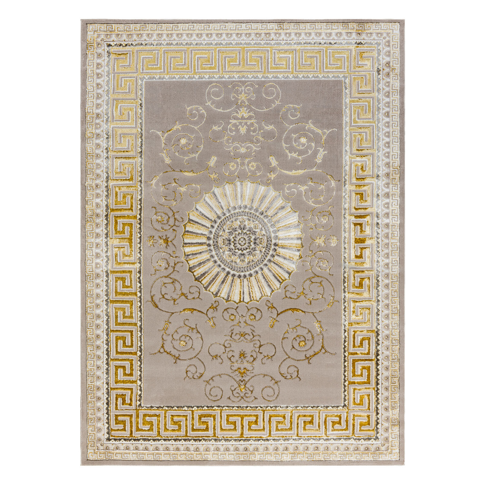 Kusový koberec Bliss Z160AZ147 beige/gold, 80x150, béžová, kancelář, Dywany Łuszczów
