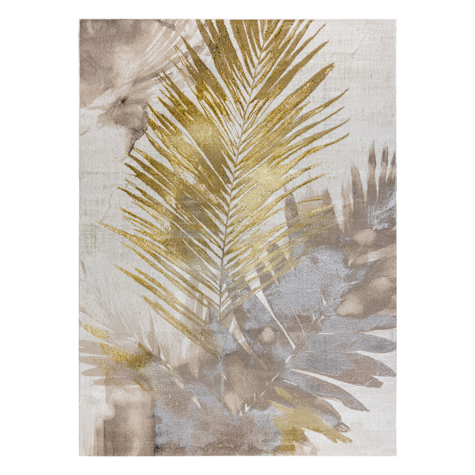 Kusový koberec Bliss Z216AZ137 cream/gold, 80x150, béžová, kancelář, Dywany Łuszczów