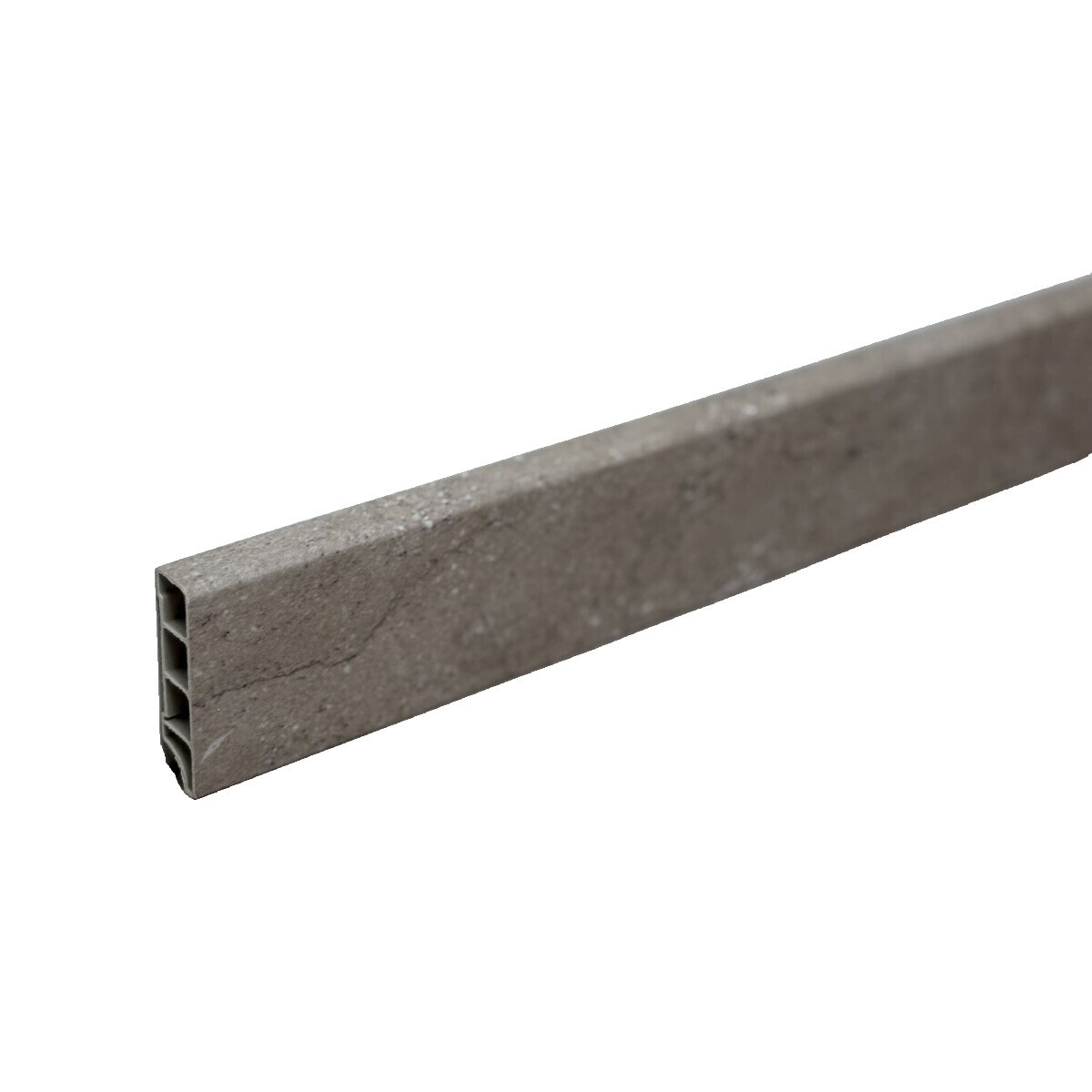 Soklová lišta SPC RIGID Beige Stone 2 m, 2000x50x12 mm, šedá, Egibi
