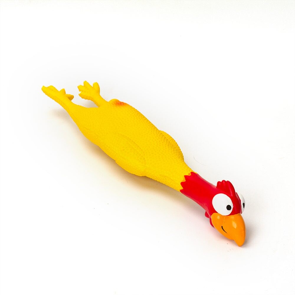 Reedog pískající krocan, žlutý latex | Hračky pro psy - M