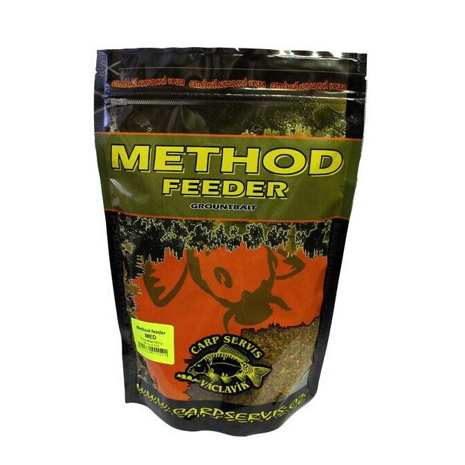 Václavík - Method Feeder Groundbait - 600 g/Broskev