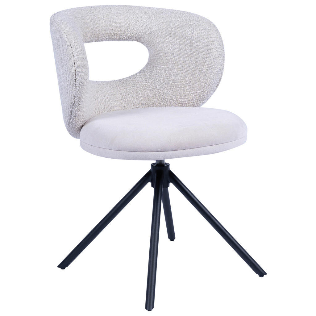 Novel ŽIDLE, krémová, černá