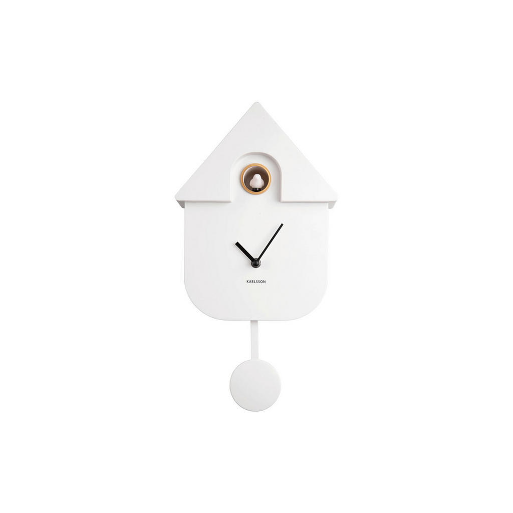 Karlsson NÁSTĚNNÉ HODINY bílá 21,5/41/8,5 cm