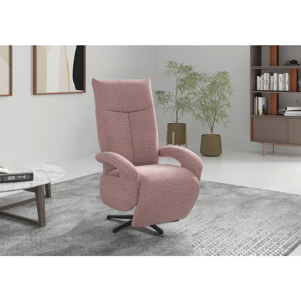 Sit & More RELAXAČNÍ KŘESLO, textil, lilková