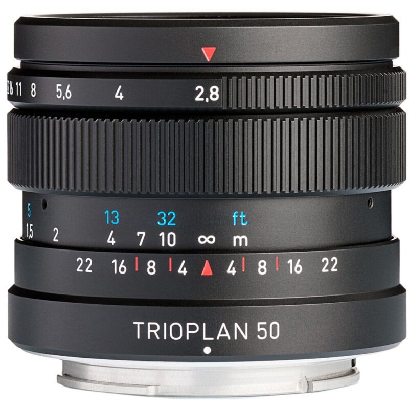 MEYER OPTIK GÖRLITZ 50 mm f/2,8 II Trioplan pro Canon EF