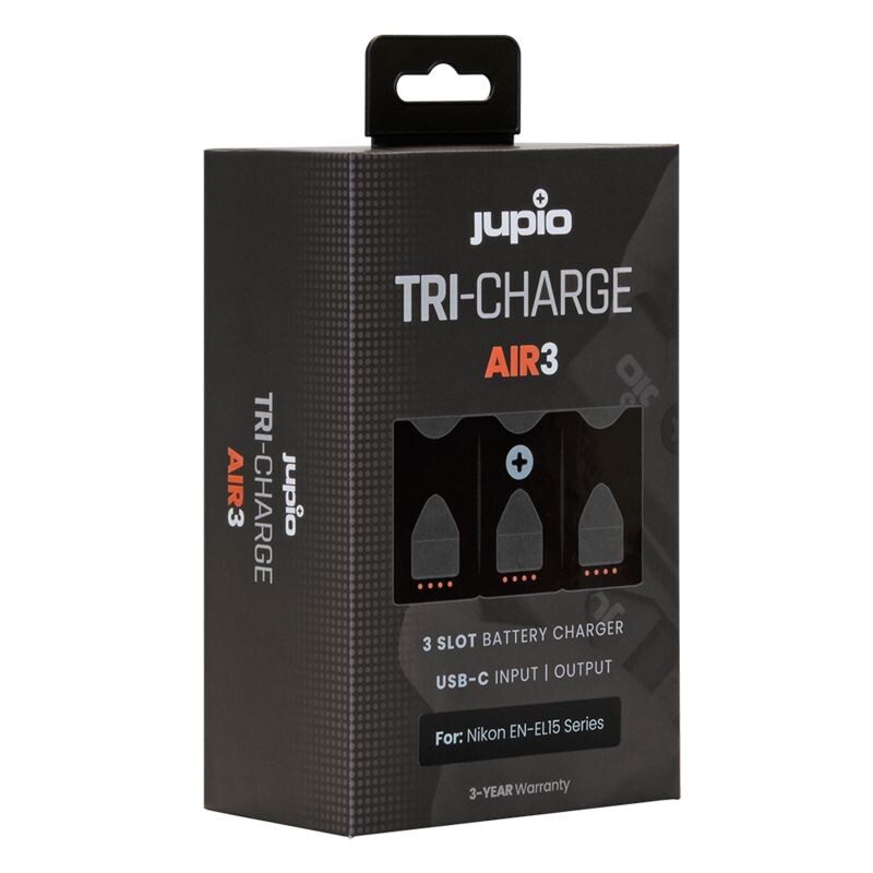 JUPIO Tri-Charge AIR3 EN-EL15 Series
