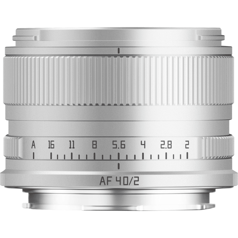 TTARTISAN AF 40 mm f/2 pro Sony E stříbrný