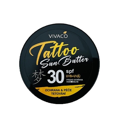 Vivaco Opalovací máslo na tetování SPF 30 100 ml