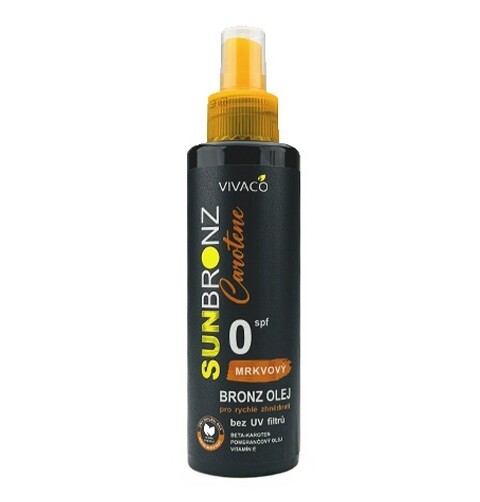 Vivaco Opalovací olej Carotene SPF 0 SUN BRONZ 150 ml