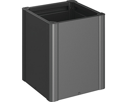 Biohort Truhlík BIOHORT Belvedere 54,7 x 54,7 x 61 cm (tmavě šedá metalíza)