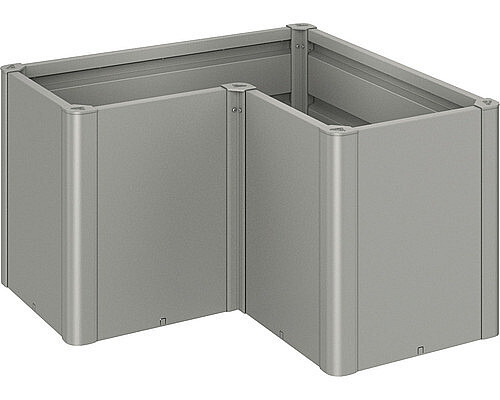 Biohort Truhlík BIOHORT Belvedere L 103 x 103 x 61 cm (šedý křemen metalíza)