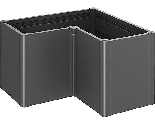Biohort Truhlík BIOHORT Belvedere L 103 x 103 x 61 cm (tmavě šedá metalíza)