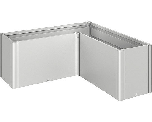 Biohort Truhlík BIOHORT Belvedere L 152 x 152 x 61 cm (stříbrná metalíza)