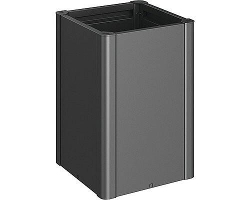 Biohort Truhlík BIOHORT Belvedere 54,7 x 54,7 x 77 cm (tmavě šedá metalíza)
