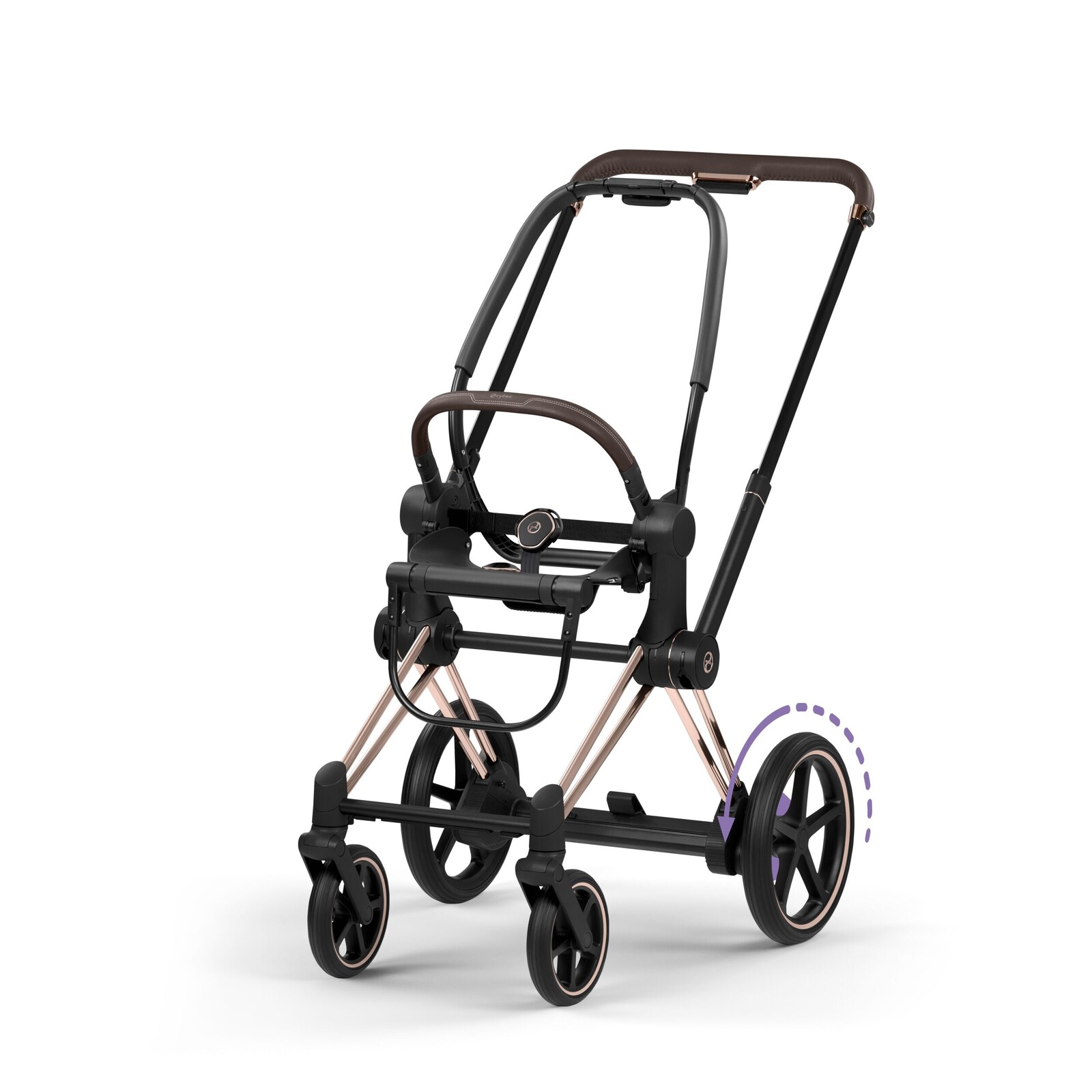 Cybex ePRIAM Style podvozek + sportovní sezení Rosegold | rosegold 2026