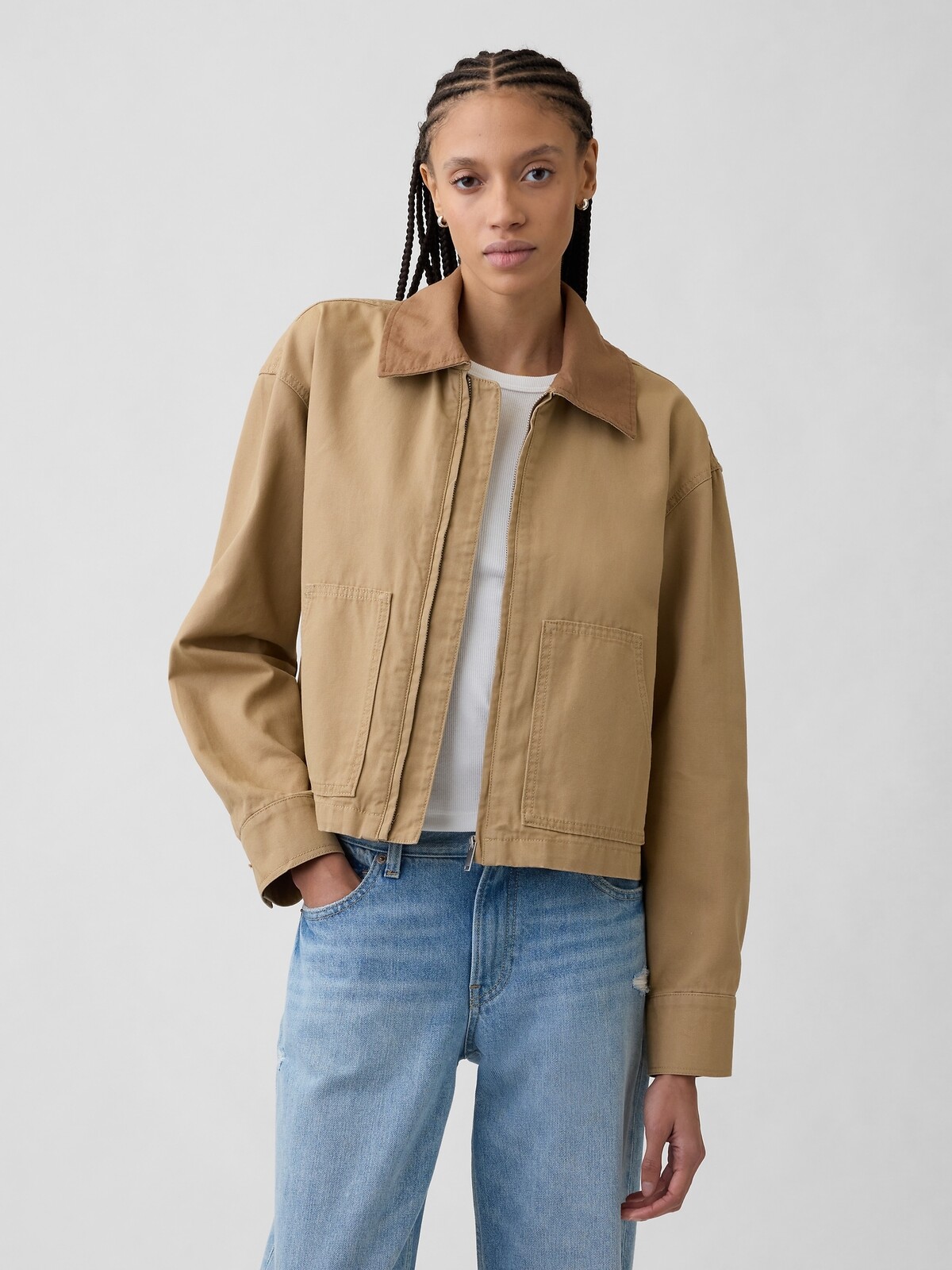 GAP dámská crop bunda