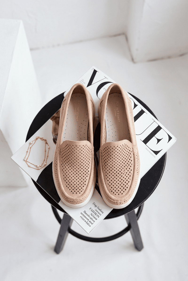 Dámské perforované mokasíny Sergio Leone