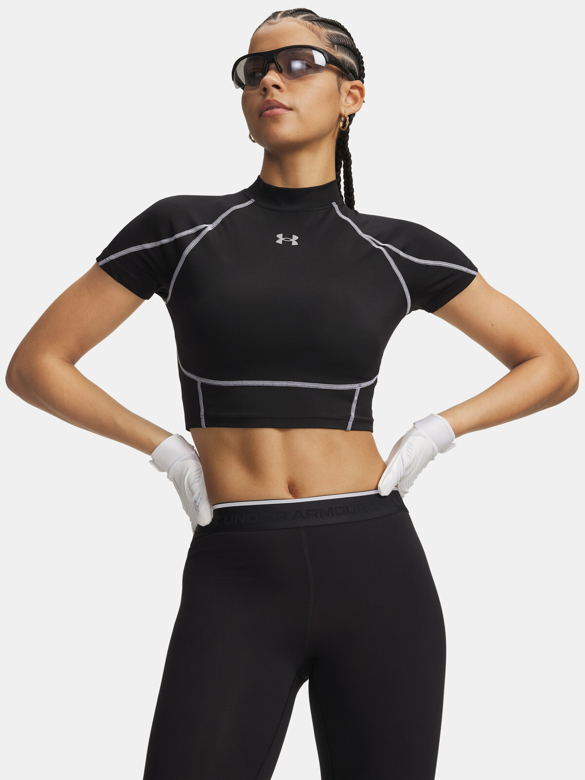 Under Armour HeatGear Elite Crop T-Shirt