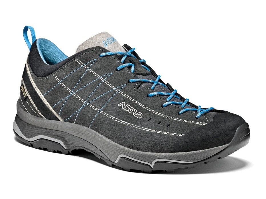 Asolo Nucleon GV EU 38 ⅔, graphite/silver/cyan blue Dámské boty