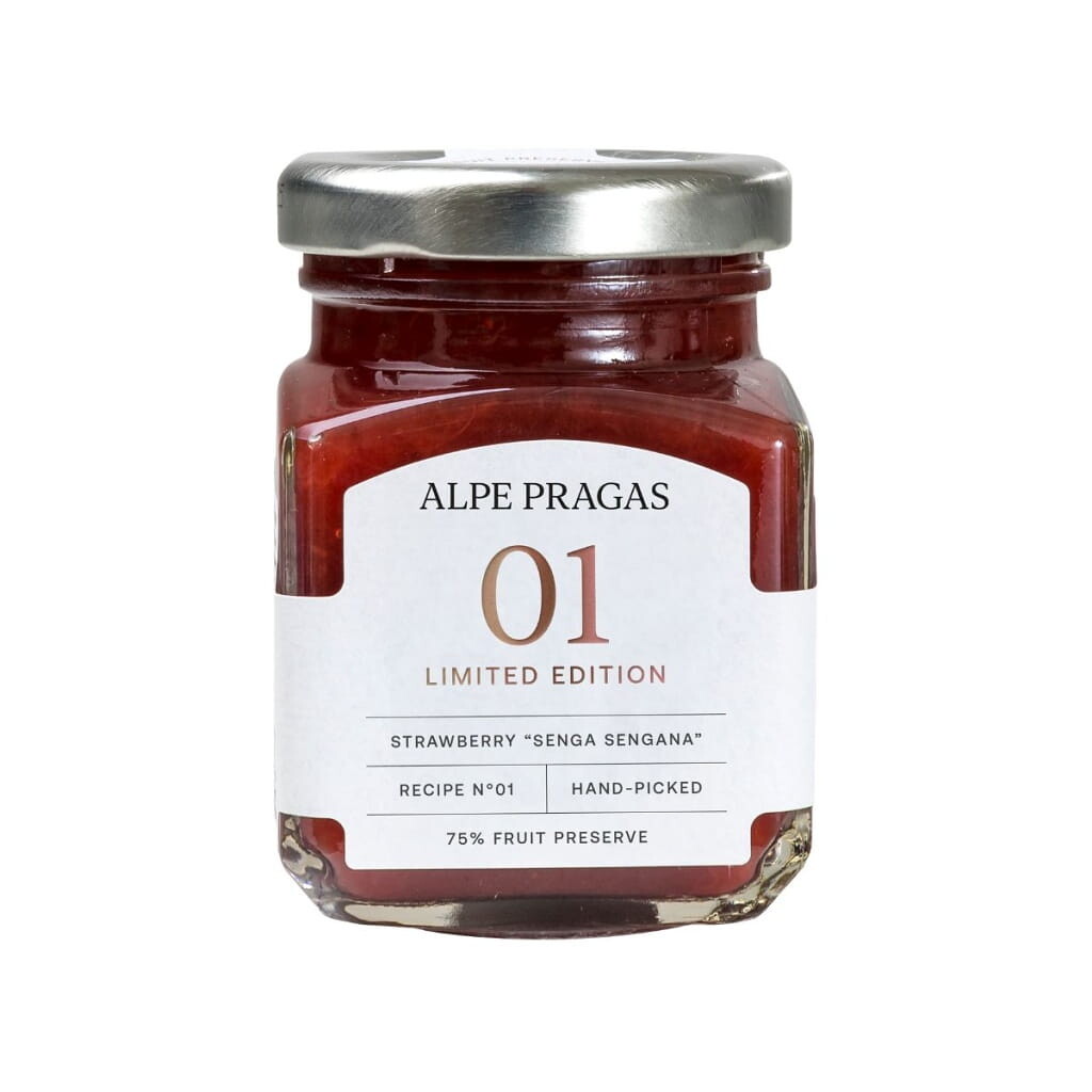 Džem jahodový Senga Sengana 220 g Alpe Pragas