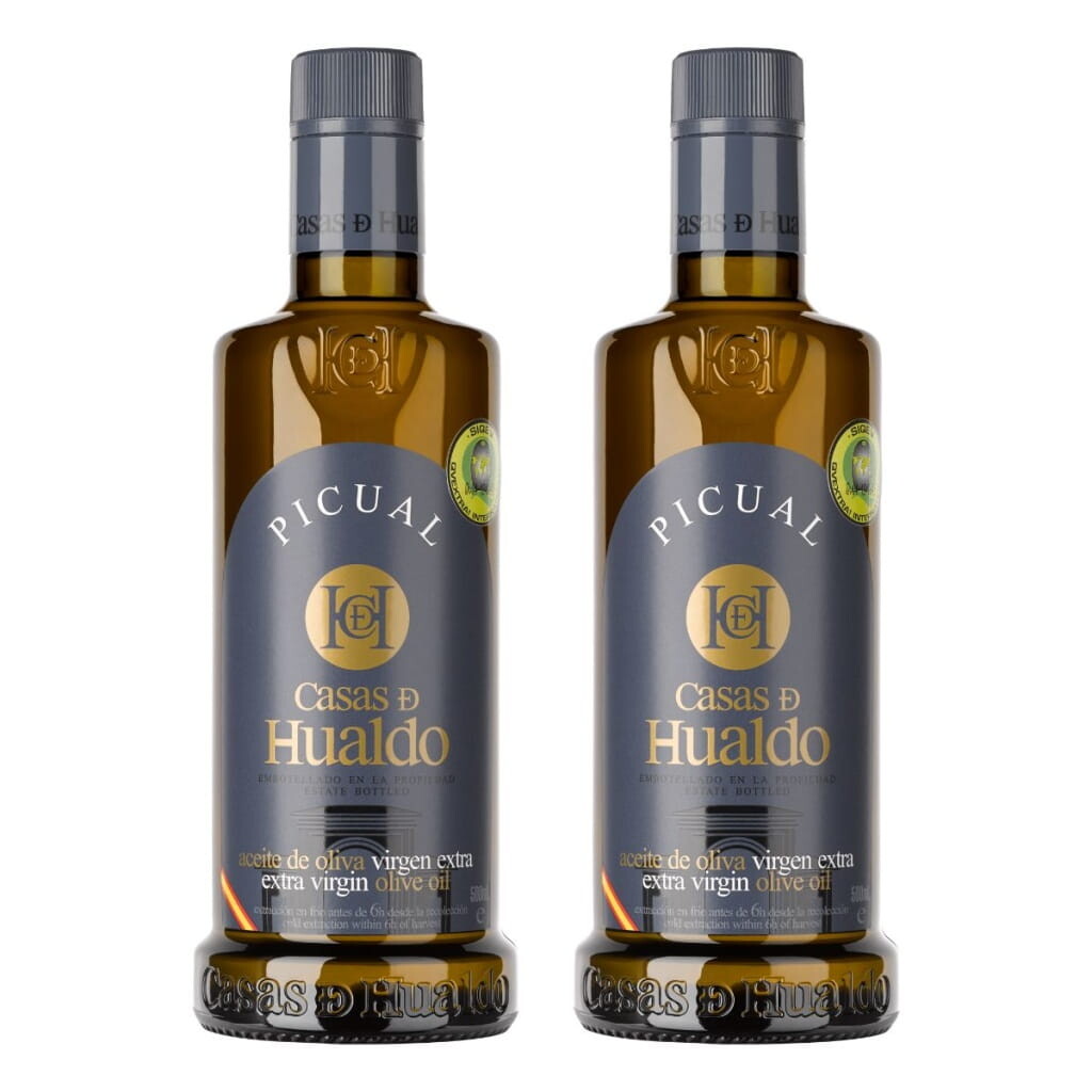 2x Casas de Hualdo Picual 500 ml – prémiový extra panenský olivový olej