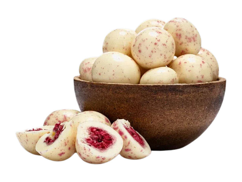 Grizly Lyofilizované maliny v jogurtové čokoládě 250g