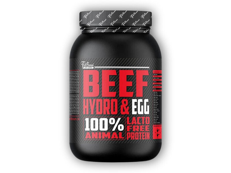FitBoom Fitboom Hydro Beef & Egg Protein 1000g Varianta: chocolate