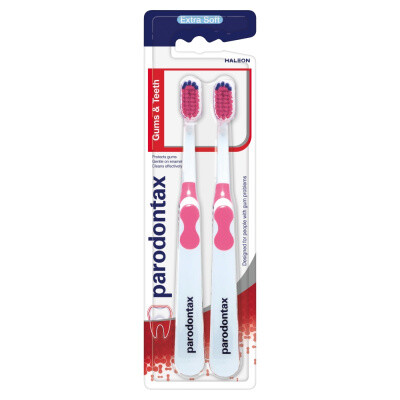 Parodontax Gums & Teeth Extra Soft zubní kartáčky pro dásně, duopack