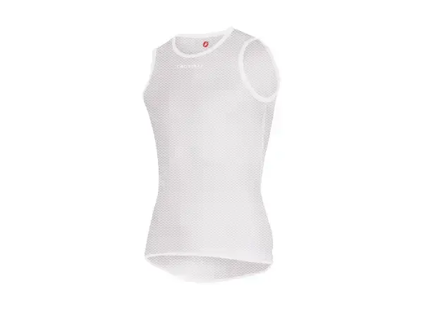 Castelli Pro Mesh 2.0 funkční triko bez rukávu White vel. L