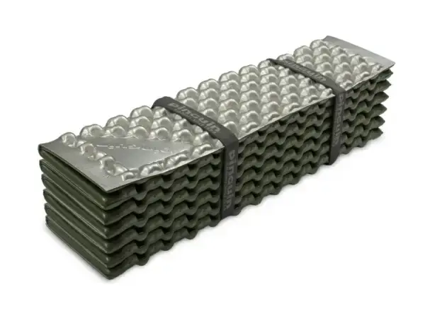 Pinguin Fold XL Alu skládací karimatka Silver Green