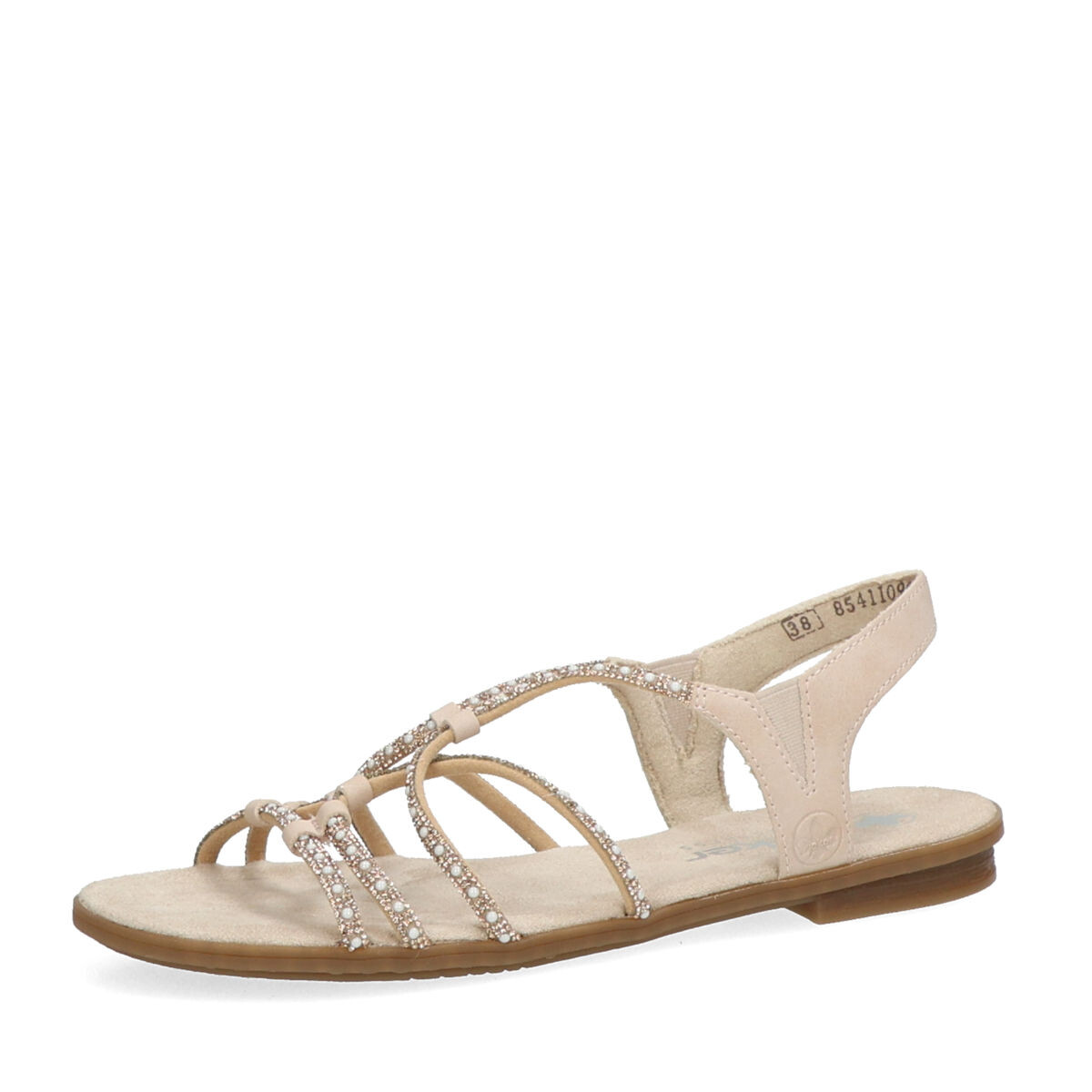 Rieker dámské komfortní sandály - bronzové - 36