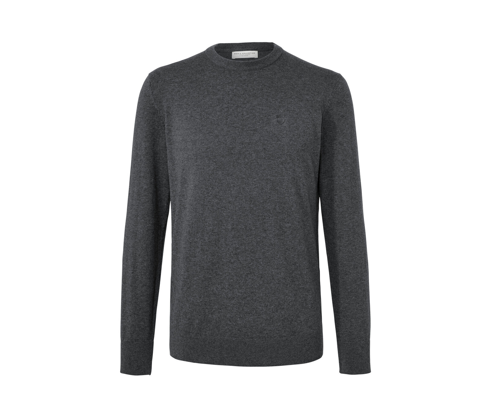 Tchibo - Svetr s kulatým výstřihem - pro muže - vel. XXL 60/62 - barva: šedá
