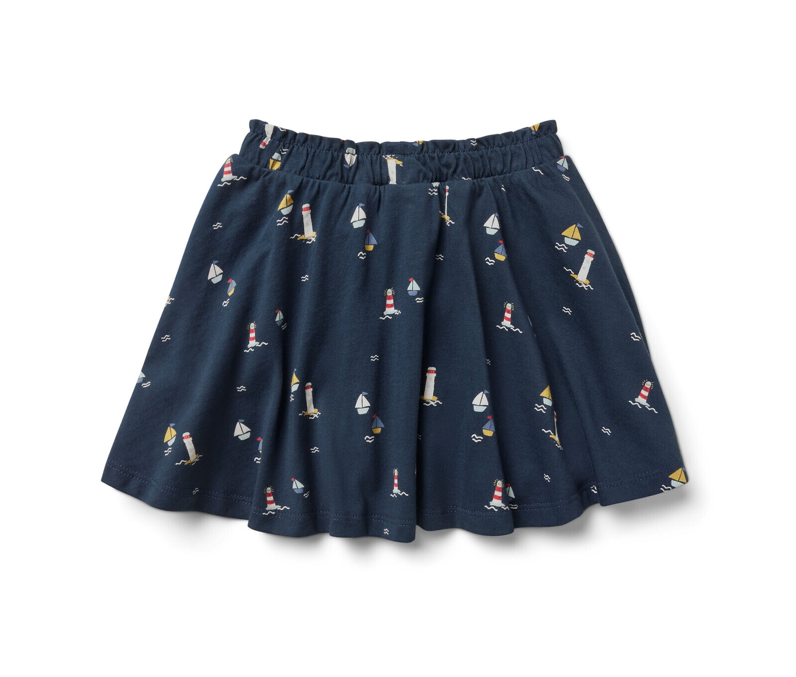 Tchibo - Dívčí žerzejová sukně s šortkami - vel. 110/116 - barva: modrá