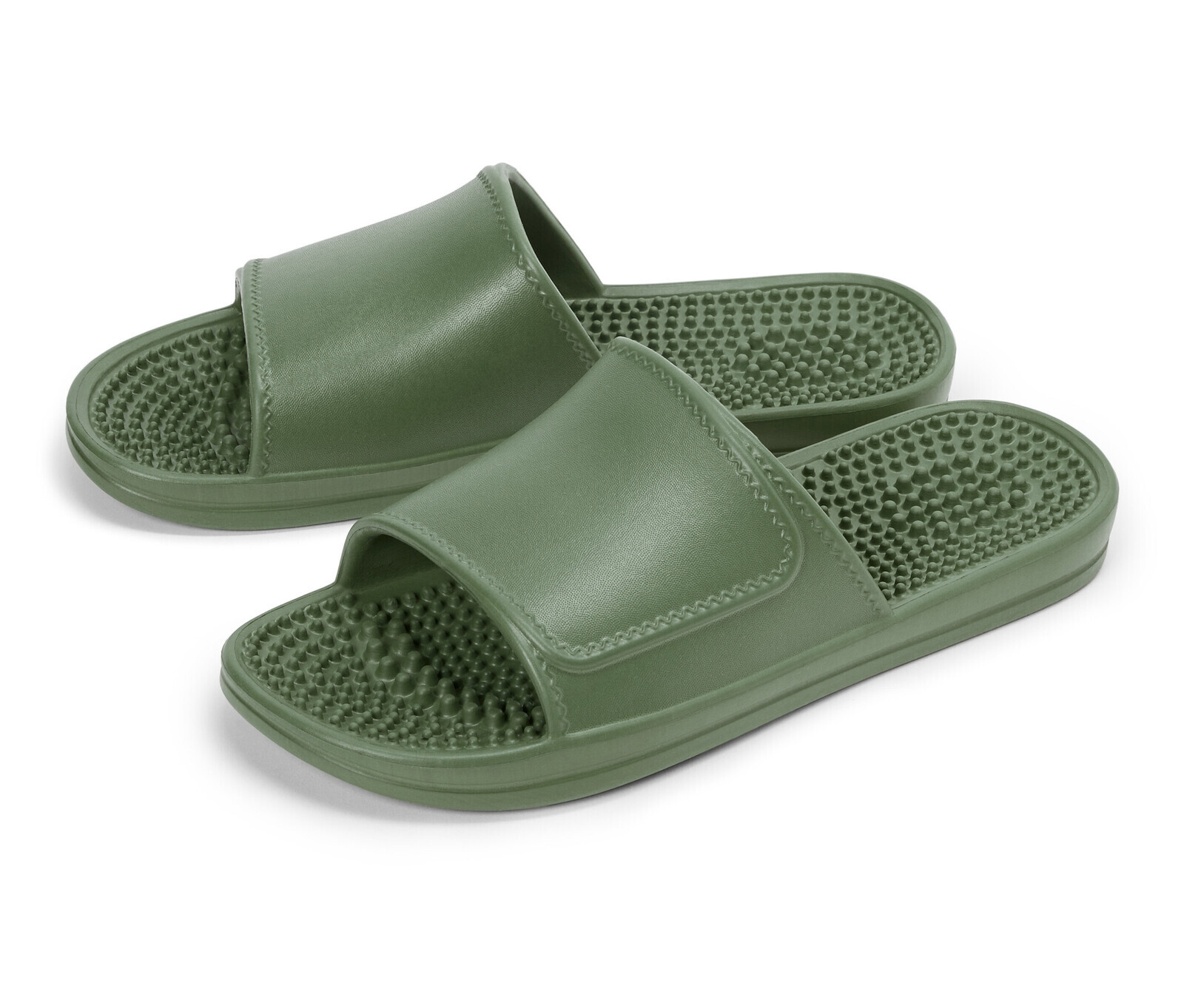 Tchibo - Dámské masážní pantofle - vel. 36-37 - barva: zelená