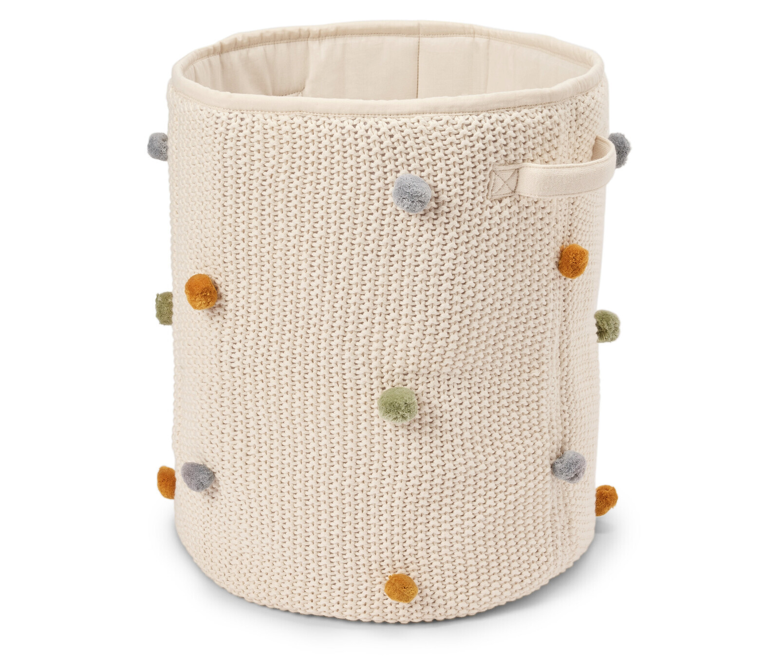 Tchibo - Velký úložný koš do dětského pokoje - barva: bílá