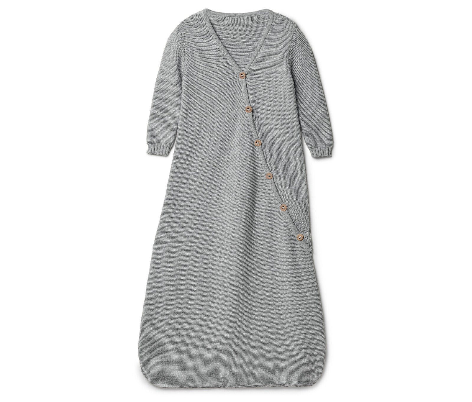 Tchibo - Pletený spací pytel - barva: šedá