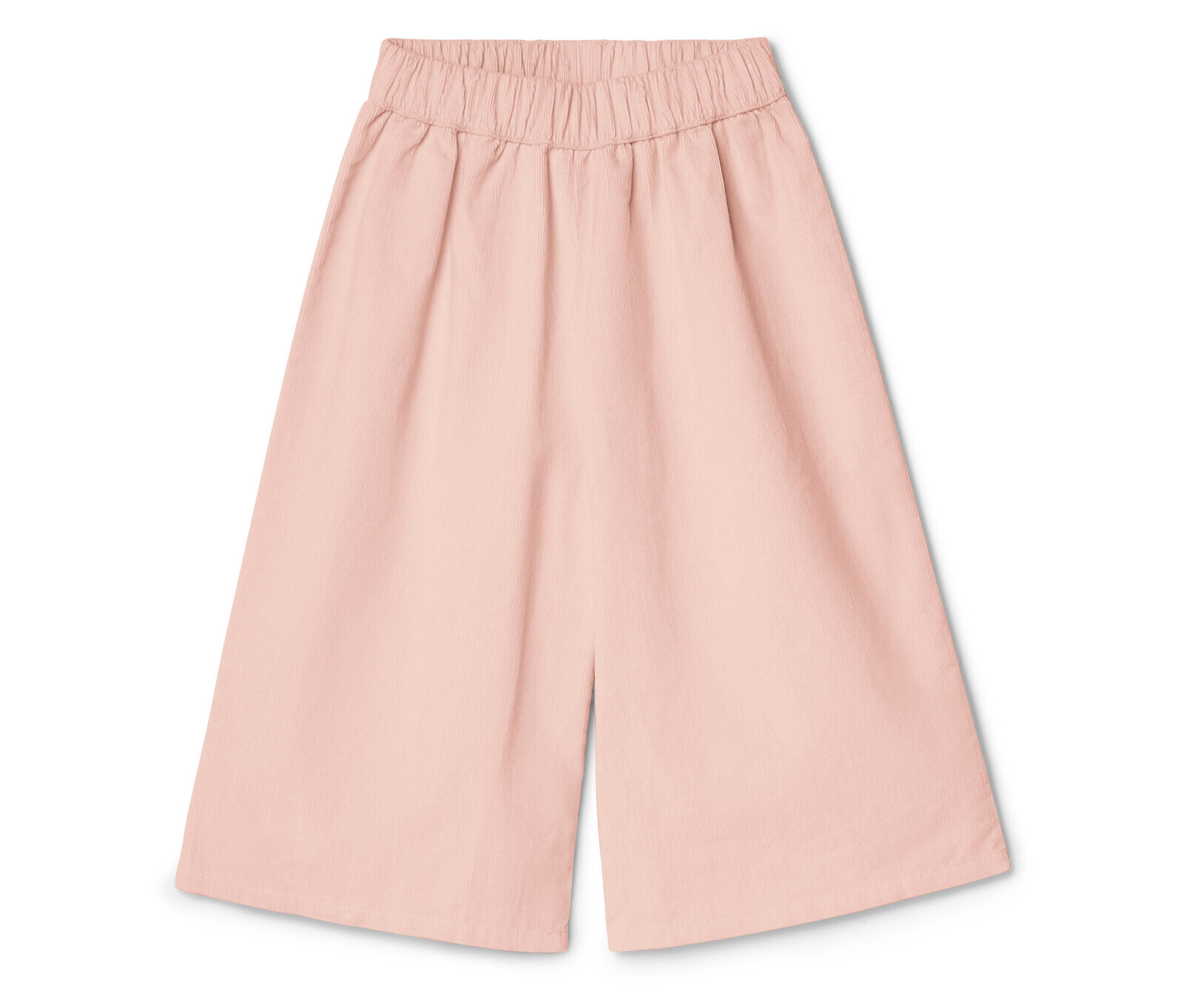 Tchibo - Dětské manšestrové kalhoty culotte - pro miminko - vel. 98/104 - barva: růžová