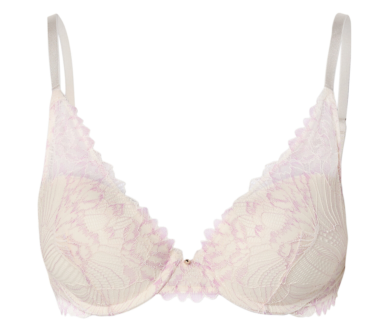 Tchibo - Krajková podprsenka s prodlouženými košíčky - pro ženy - vel. 75A - barva: bílá