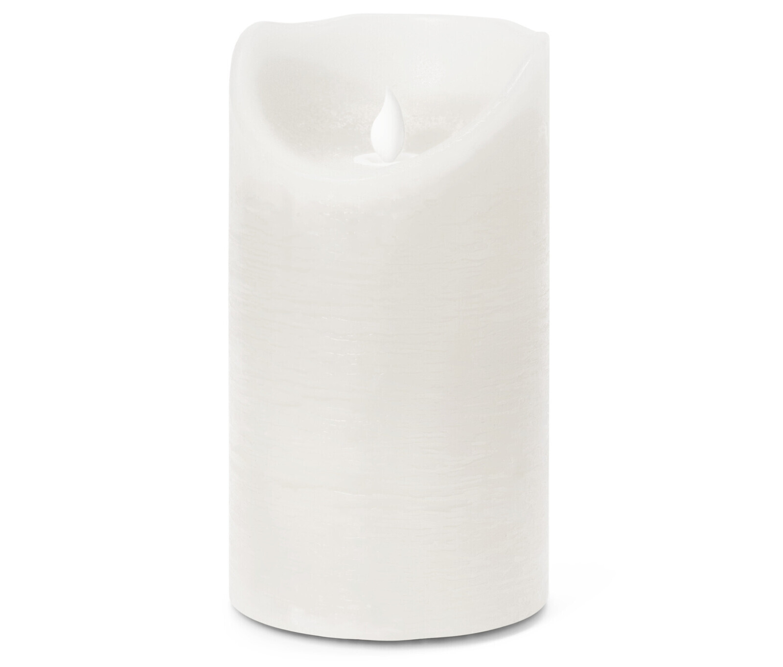 Tchibo - Aromatická svíčka z pravého vosku s LED - barva: bílá