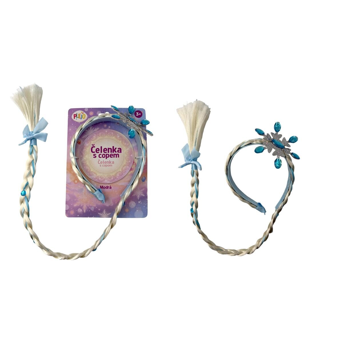 PLEJO Čelenka s copem, modrý