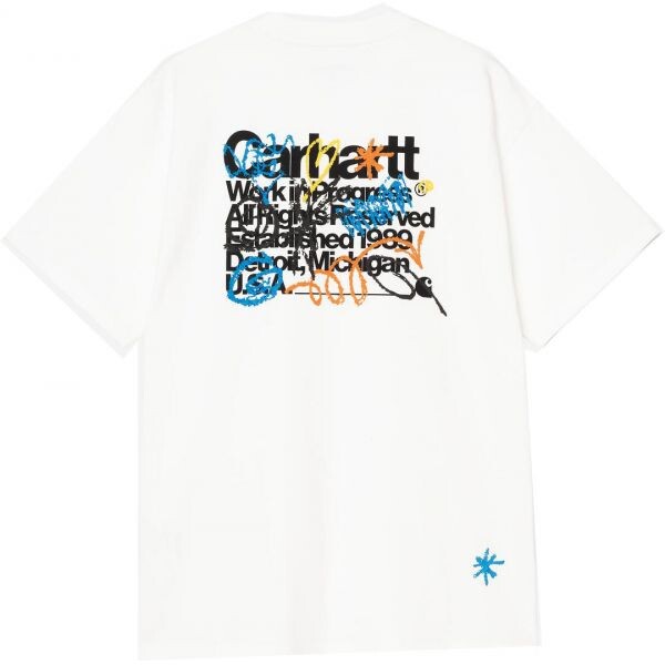 Triko Carhartt Wip Primary S/S - Bílá - L