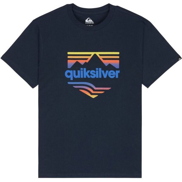 Triko Quiksilver Ev Horizon Fade - Černá - L