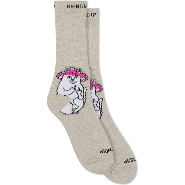 Ponožky Ripndip Lord Mushy - Béžová - Univerzální