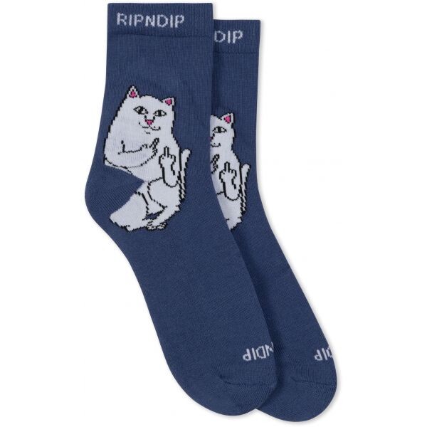 Ponožky Ripndip Lord Nermal - Modrá - Univerzální