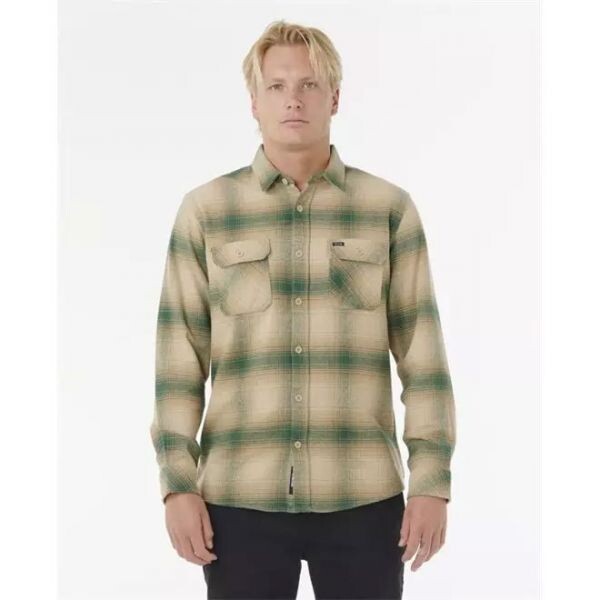 Košile Rip Curl Count Flannel - Béžová - L