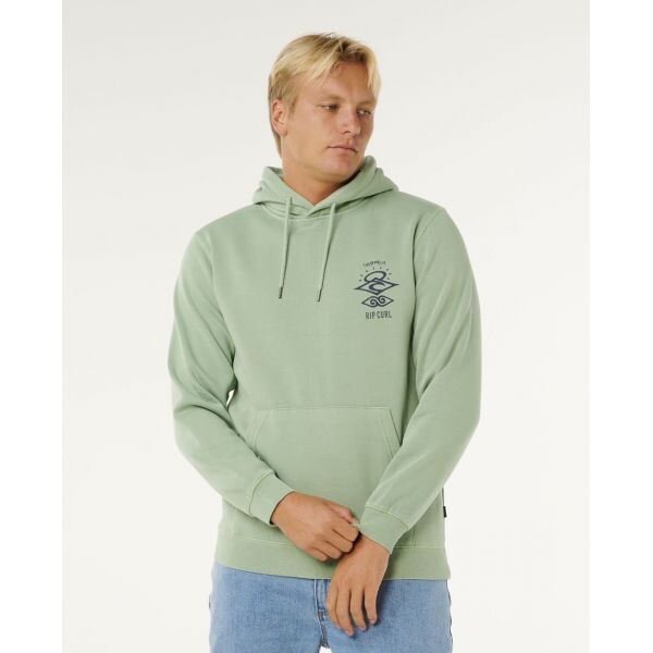 Mikina Rip Curl Search Icon Hood - Zelená - L